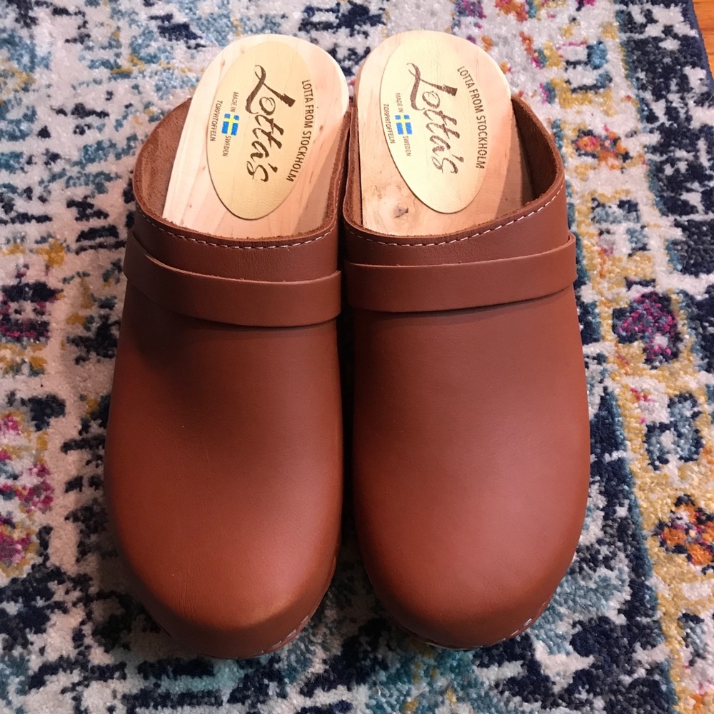 Lotta From Stockholm - Classic Tan Clogs